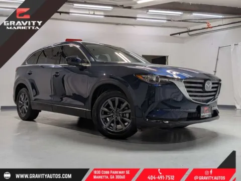 Blue 2022 Mazda CX-9 Touring for sale in Marietta, GA