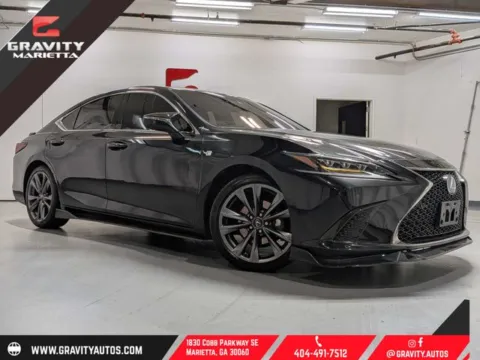 Silver 2019 Lexus ES 350 F Sport for sale in Marietta, GA