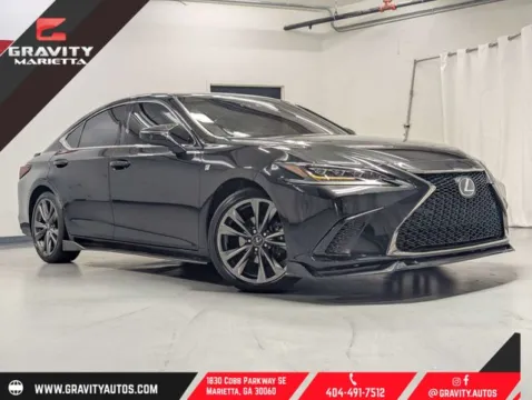 Silver 2019 Lexus ES 350 F Sport for sale in Marietta, GA