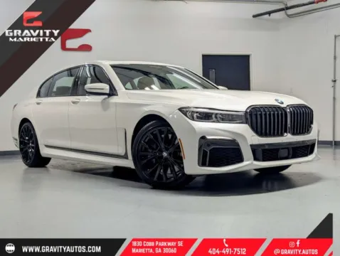 White 2021 BMW 7 Series 750i xDrive for sale in Marietta, GA