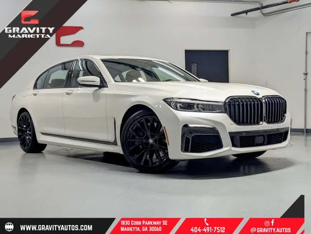White 2021 BMW 7 Series 750i xDrive for sale in Marietta, GA