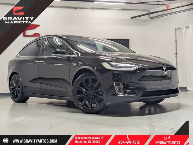 Black 2020 Tesla Model X Long Range for sale in Marietta, GA