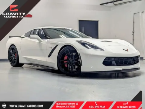 White 2017 Chevrolet Corvette Stingray Z51 for sale in Marietta, GA