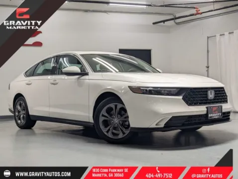 White 2023 Honda Accord EX for sale in Marietta, GA