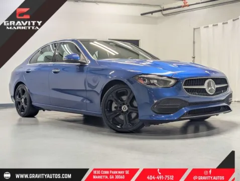 Black 2022 Mercedes-Benz C-Class C 300 for sale in Marietta, GA