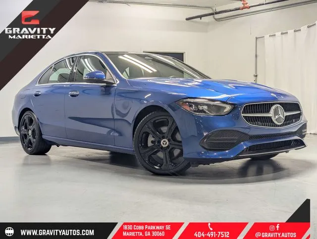 Black 2022 Mercedes-Benz C-Class C 300 for sale in Marietta, GA