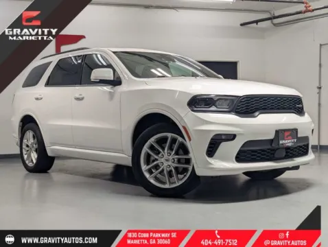 White 2022 Dodge Durango GT Plus for sale in Marietta, GA