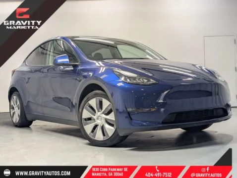 Blue 2023 Tesla Model Y Long Range for sale in Marietta, GA