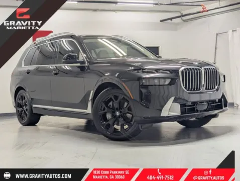 Black 2023 BMW X7 xDrive40i for sale in Marietta, GA