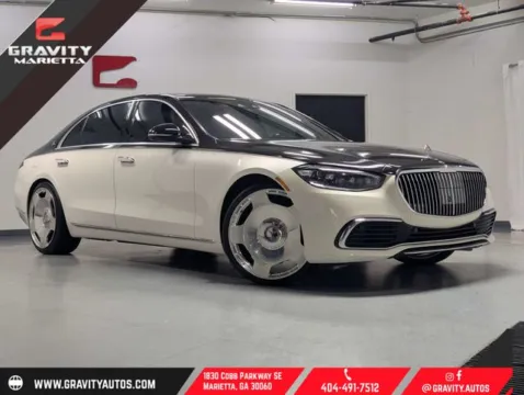 White 2021 Mercedes-Benz S-Class S 580 for sale in Marietta, GA