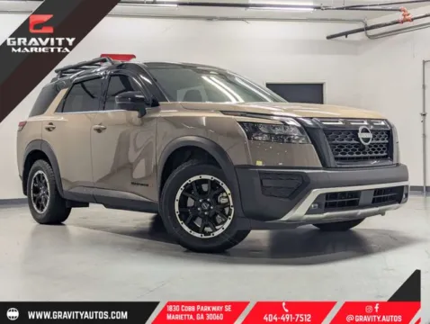 Black 2024 Nissan Pathfinder Rock Creek for sale in Marietta, GA