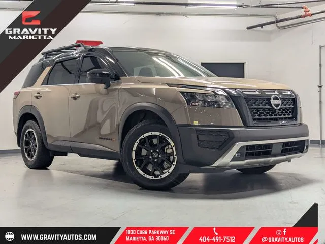 Black 2024 Nissan Pathfinder Rock Creek for sale in Marietta, GA