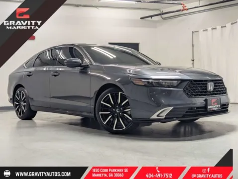 Blue 2024 Honda Accord Hybrid Touring for sale in Marietta, GA