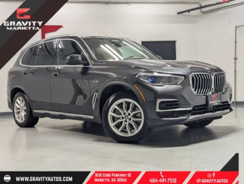 Gray 2022 BMW X5 xDrive45e for sale in Marietta, GA