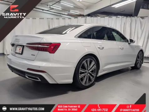 White 2019 Audi A6 3.0T Premium Plus for sale in Marietta, GA