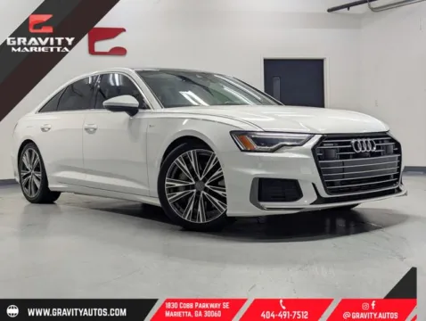 White 2019 Audi A6 3.0T Premium Plus for sale in Marietta, GA