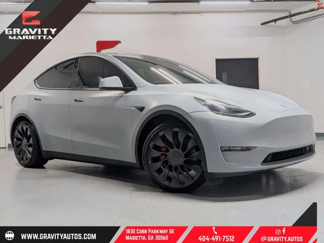 White 2022 Tesla Model Y Performance for sale in Marietta, GA