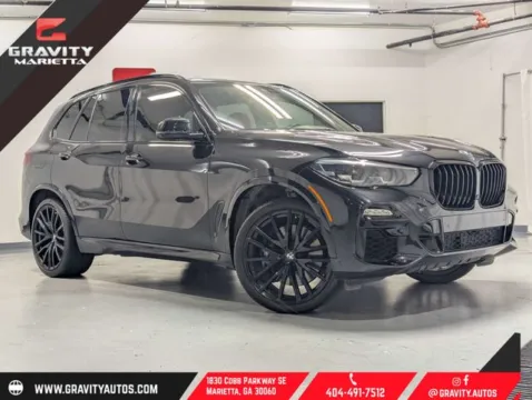 Black 2021 BMW X5 M50i for sale in Marietta, GA