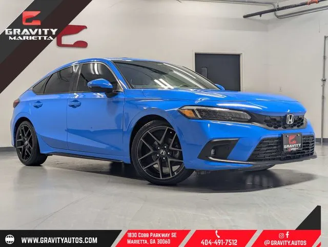 Blue 2023 Honda Civic Sport Touring for sale in Marietta, GA