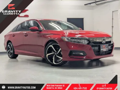 Red 2020 Honda Accord Sport 2.0T for sale in Marietta, GA