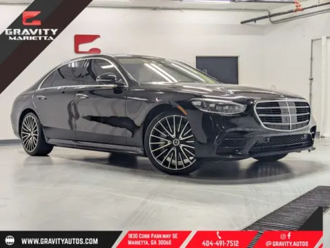 Black 2022 Mercedes-Benz S-Class S 580 for sale in Marietta, GA