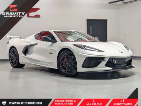 White 2023 Chevrolet Corvette Stingray for sale in Marietta, GA