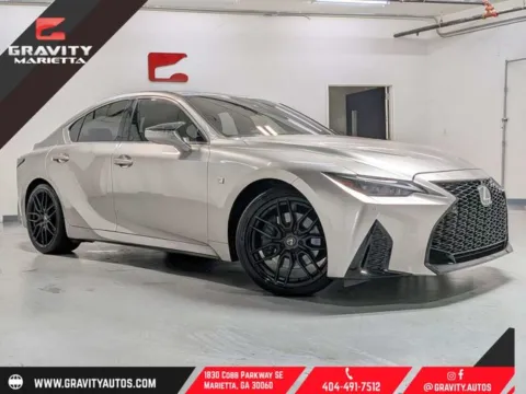 Silver 2023 Lexus IS 350 F SPORT for sale in Marietta, GA