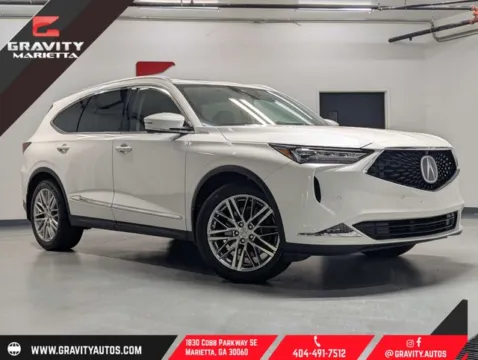 White 2024 Acura MDX Advance for sale in Marietta, GA