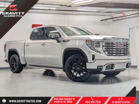Silver 2022 GMC Sierra 1500 Denali for sale in Marietta, GA