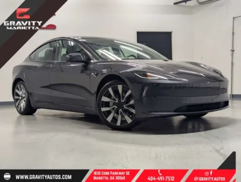 Gray 2024 Tesla Model 3 for sale in Marietta, GA