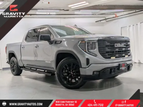 Gray 2023 GMC Sierra 1500 Elevation for sale in Marietta, GA