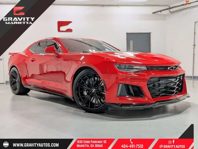 Red 2019 Chevrolet Camaro ZL1 for sale in Marietta, GA