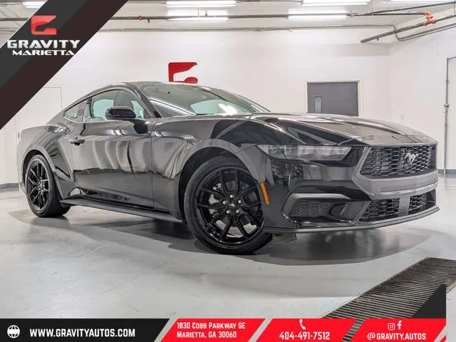 Black 2025 Ford Mustang EcoBoost for sale in Marietta, GA