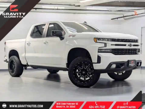 Blue 2019 Chevrolet Silverado 1500 RST for sale in Marietta, GA