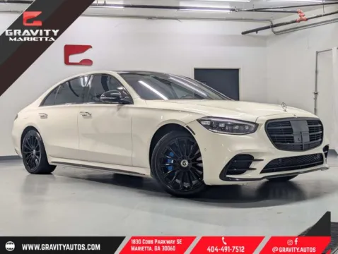 Black 2023 Mercedes-Benz S-Class S 500 for sale in Marietta, GA