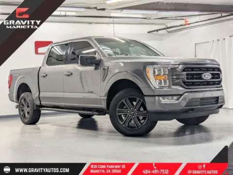 Gray 2021 Ford F-150 XLT for sale in Marietta, GA