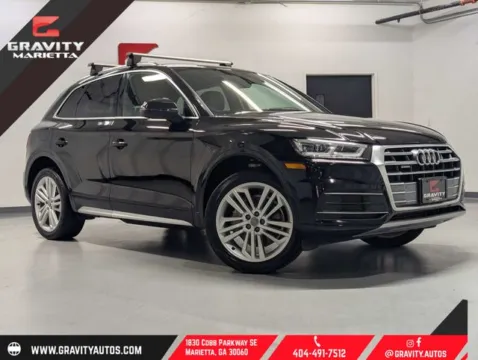 Black 2020 Audi Q5 45 Premium Plus for sale in Marietta, GA