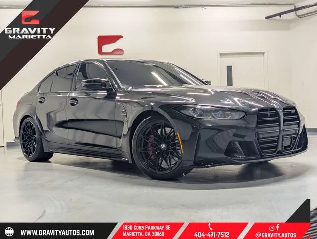 Black 2021 BMW M3 Competition for sale in Marietta, GA