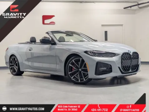 Gray 2023 BMW 4 Series 430i for sale in Marietta, GA
