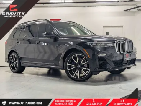Black 2019 BMW X7 xDrive50i for sale in Marietta, GA