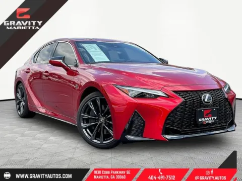 Red 2024 Lexus IS 350 F SPORT Design for sale in Marietta, GA
