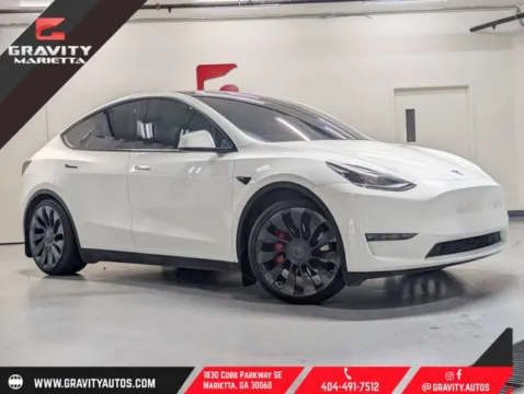 White 2023 Tesla Model Y Performance for sale in Marietta, GA