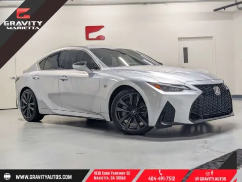 Silver 2024 Lexus IS 350 F SPORT Design for sale in Marietta, GA