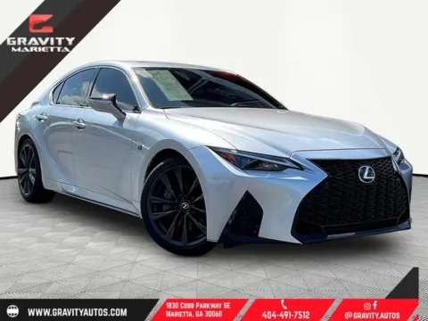 Silver 2024 Lexus IS 350 F SPORT Design for sale in Marietta, GA