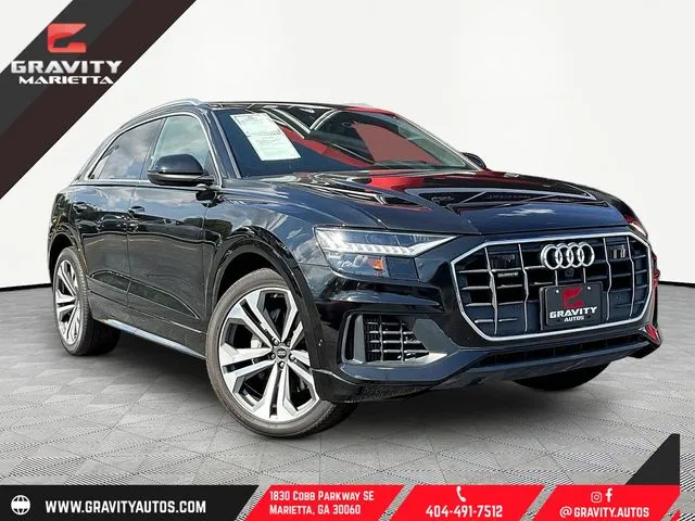 Black 2022 Audi Q8 55 Prestige for sale in Marietta, GA