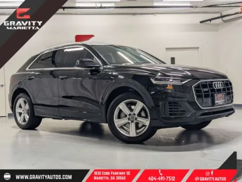 Black 2019 Audi Q8 3.0T Premium for sale in Marietta, GA