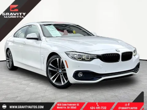 White 2020 BMW 4 Series 430i Gran Coupe for sale in Marietta, GA