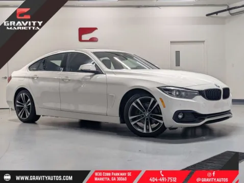 White 2020 BMW 4 Series 430i Gran Coupe for sale in Marietta, GA