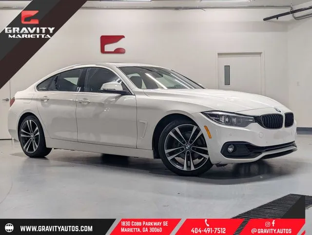 White 2020 BMW 4 Series 430i Gran Coupe for sale in Marietta, GA