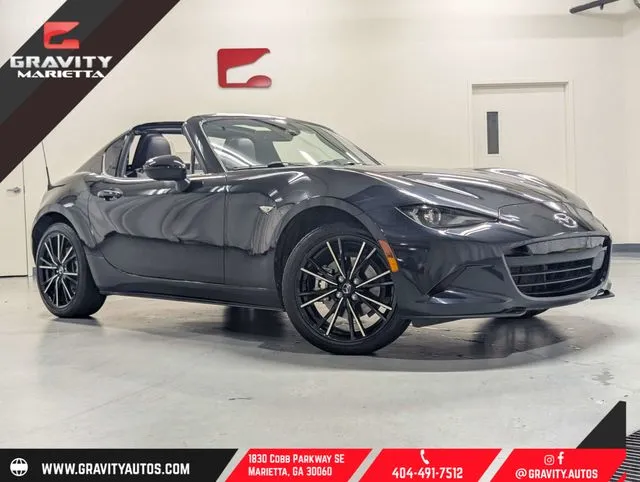 Black 2025 Mazda MX-5 Miata RF Grand Touring for sale in Marietta, GA